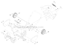 Frame Assembly Diagram and Parts List for 38371 313000001-313999999 - 2013 Lawn Boy Snow Blower